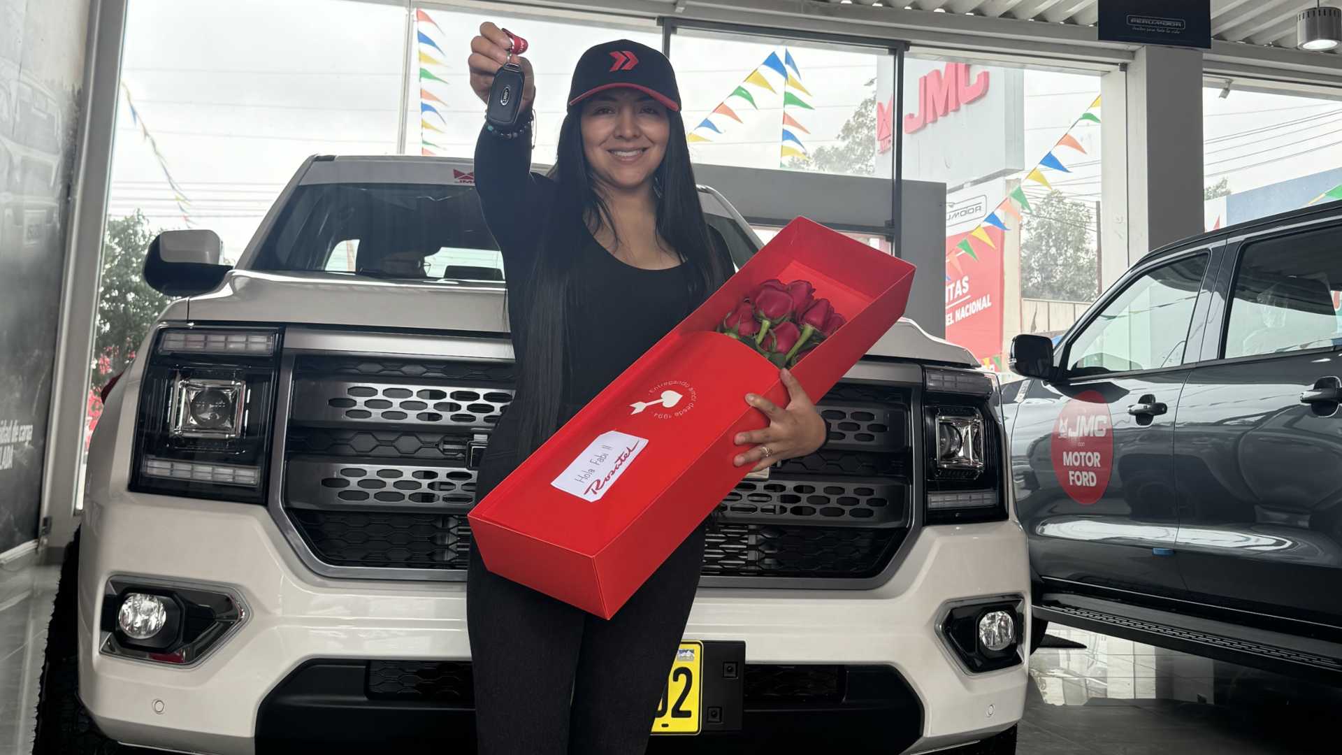 Fabiola Medina pilota JMC en Rally Caminos del Inca 2026