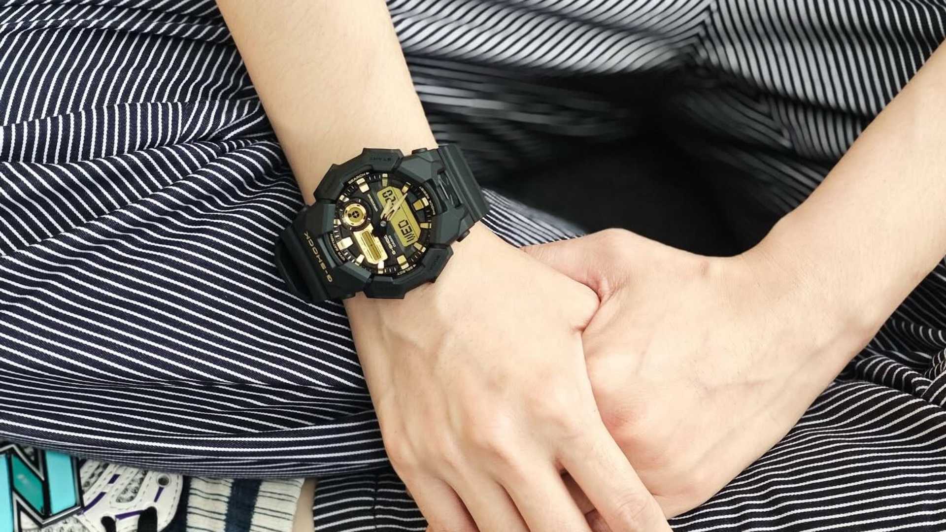 G-SHOCK propone relojes Black & Gold para streetwear