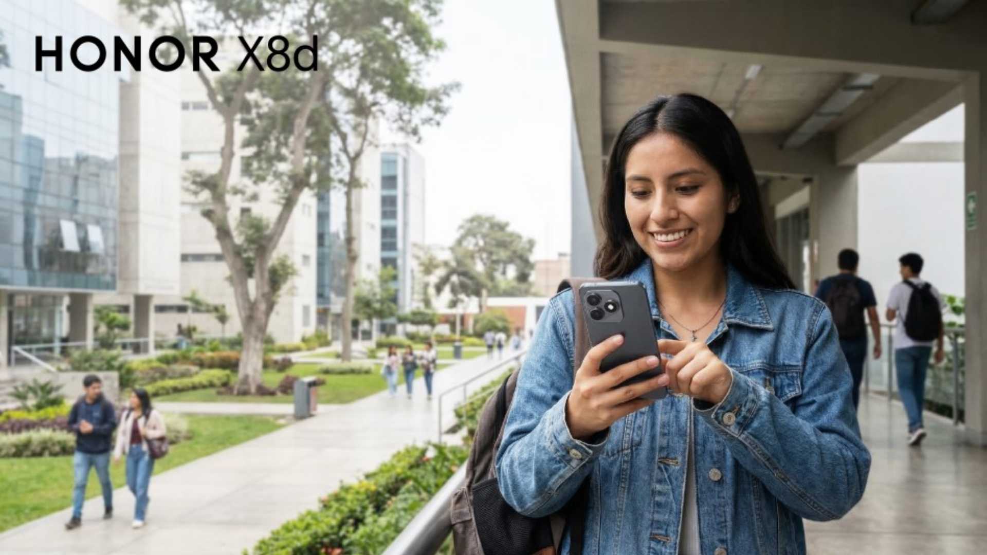 HONOR X8d: batería 7000mAh e IA para el regreso a clases