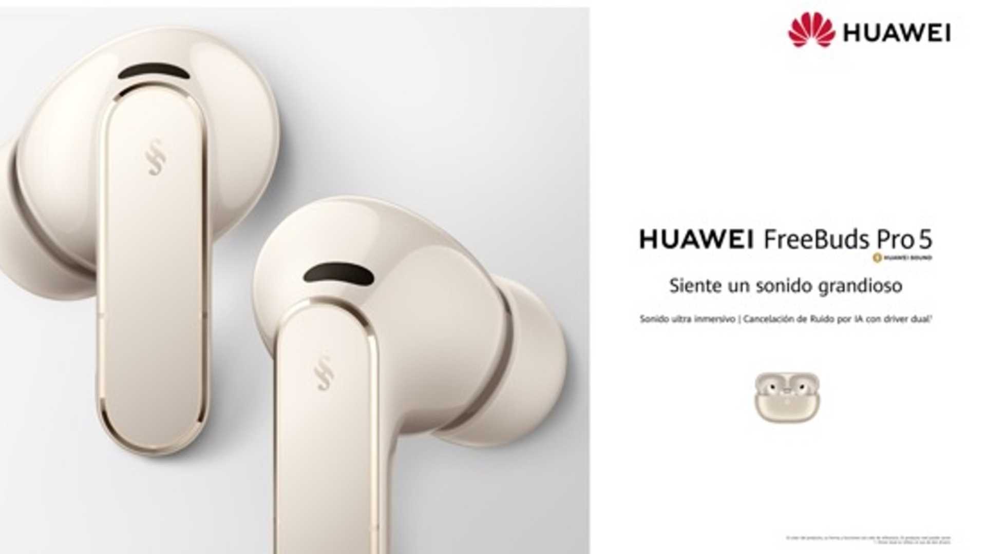 HUAWEI FreeBuds Pro 5: audio sin pérdidas con IA en Perú