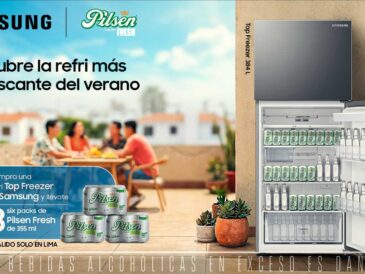 Samsung activa promo digital con refrigeradoras Top Freezer