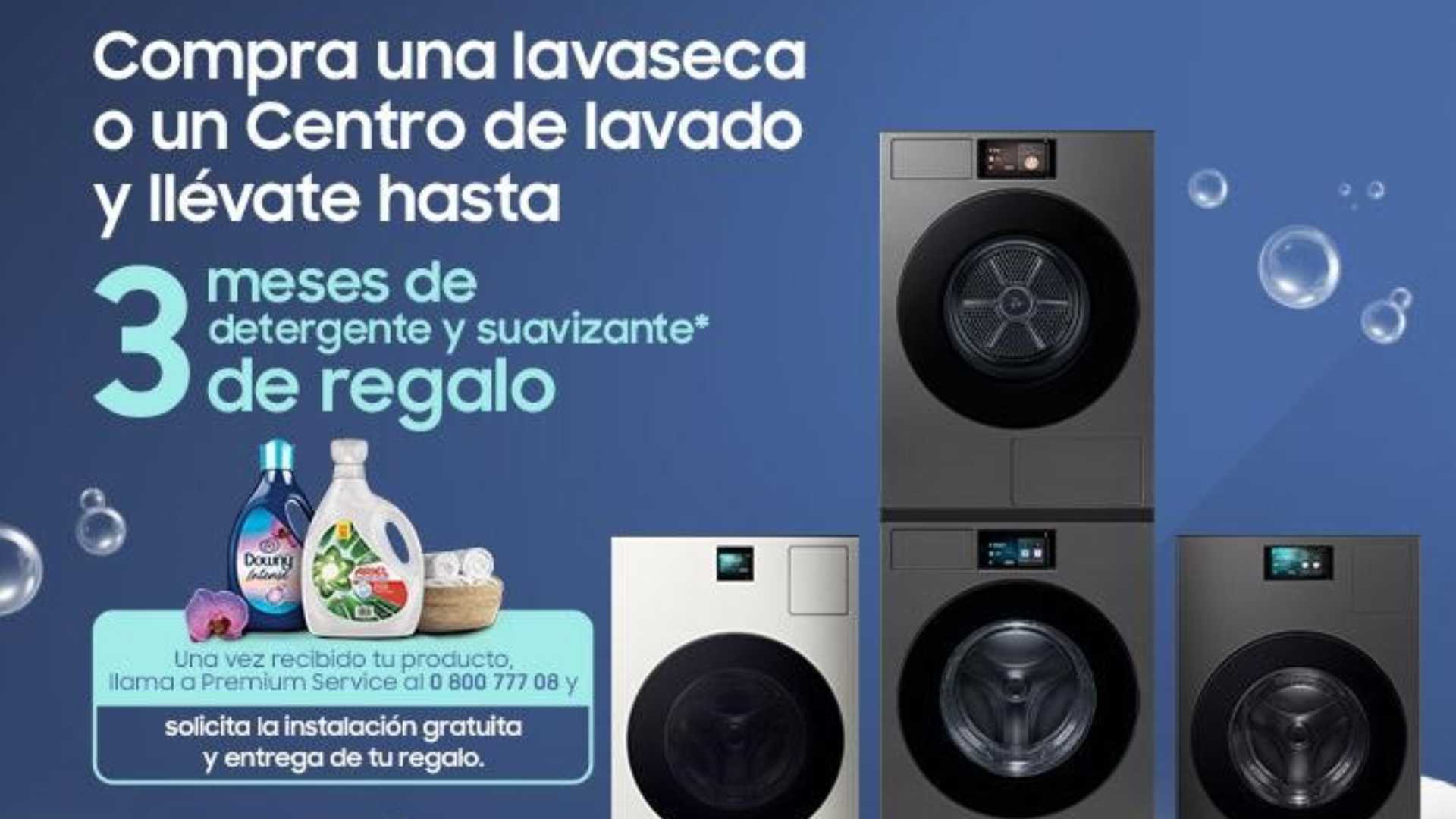 Samsung lanza lavasecas con IA y promo en Perú