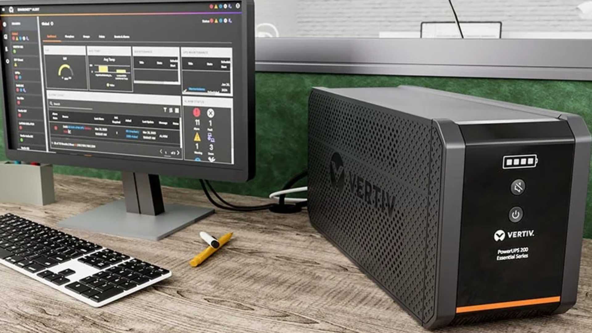 Vertiv PowerUPS 200 llega a LATAM para hogares y gaming