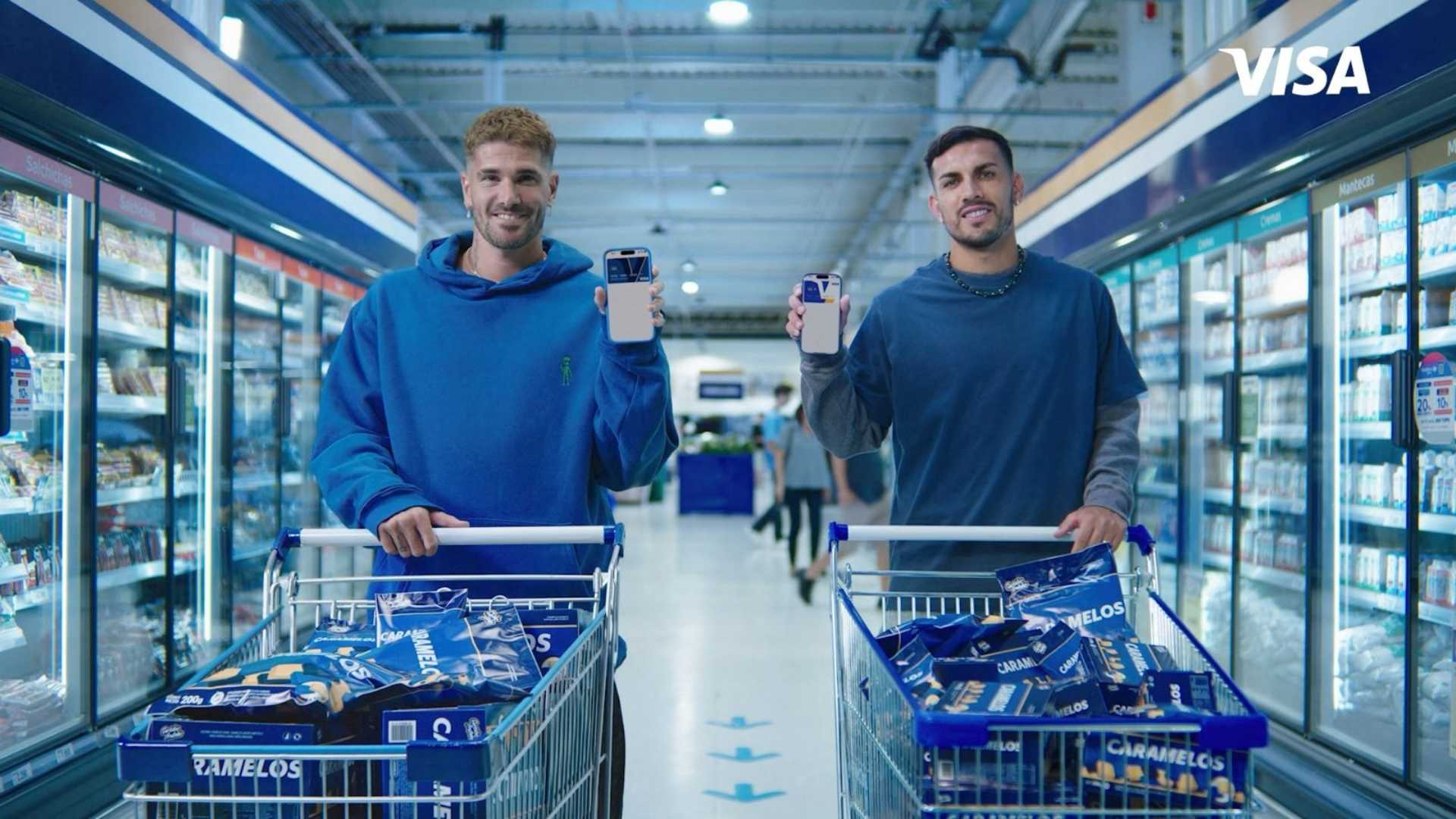 Visa activa campaña digital con De Paul y Paredes para el Mundial 2026
