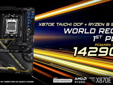 ASRock rompe récord mundial con su motherboard X870E Taichi OCF