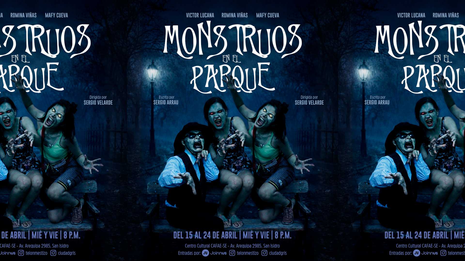 Comedia fantástica Monstruos en el Parque