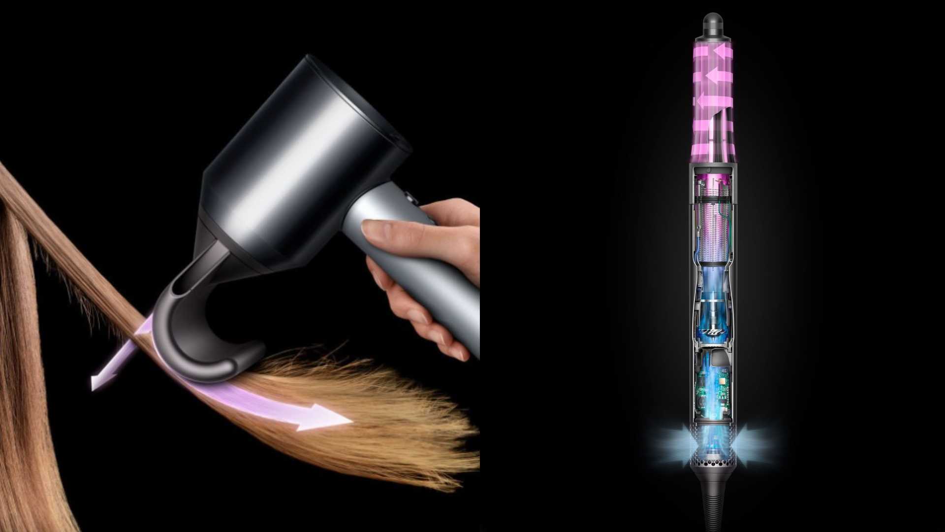 Dyson aplica efecto Coanda para peinados sin calor extremo