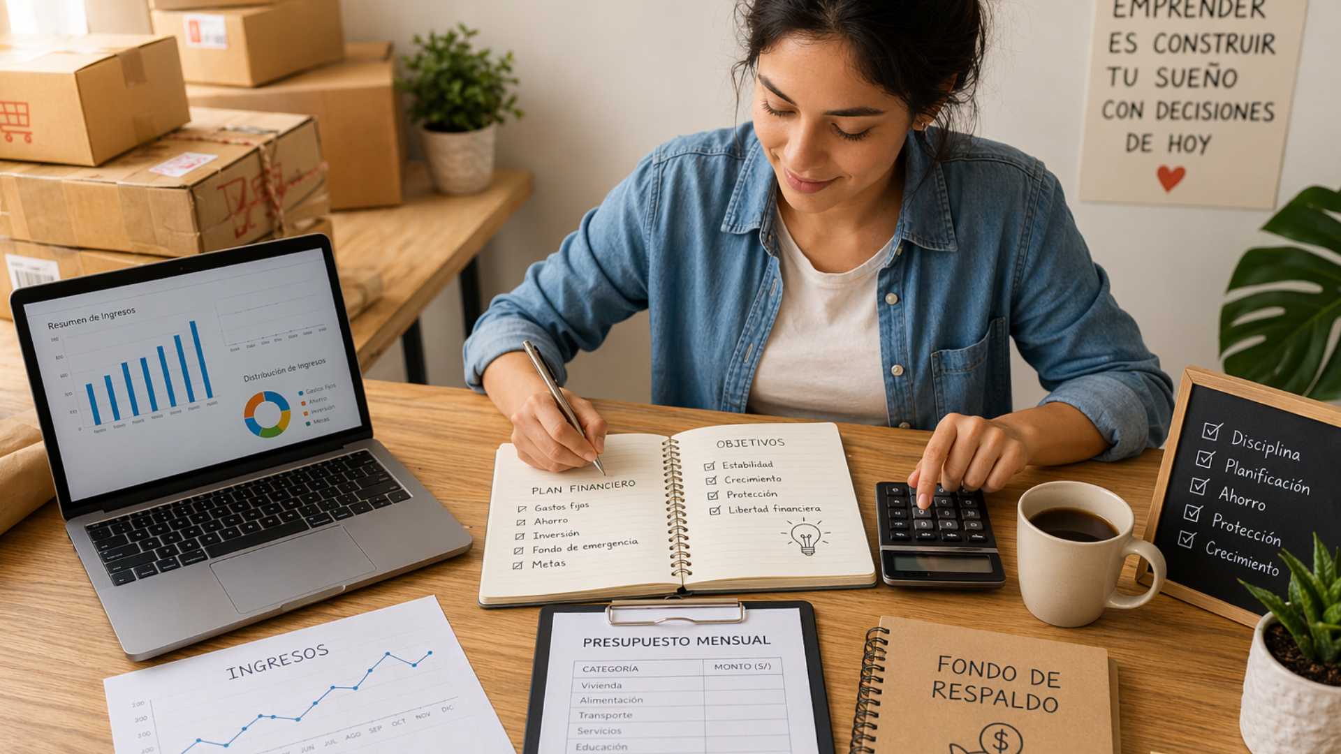 Finanzas digitales para emprendedores: cómo organizar ingresos variables