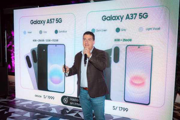 Samsung lanza Galaxy A57 y A37 5G con IA “Alucinante” en Perú