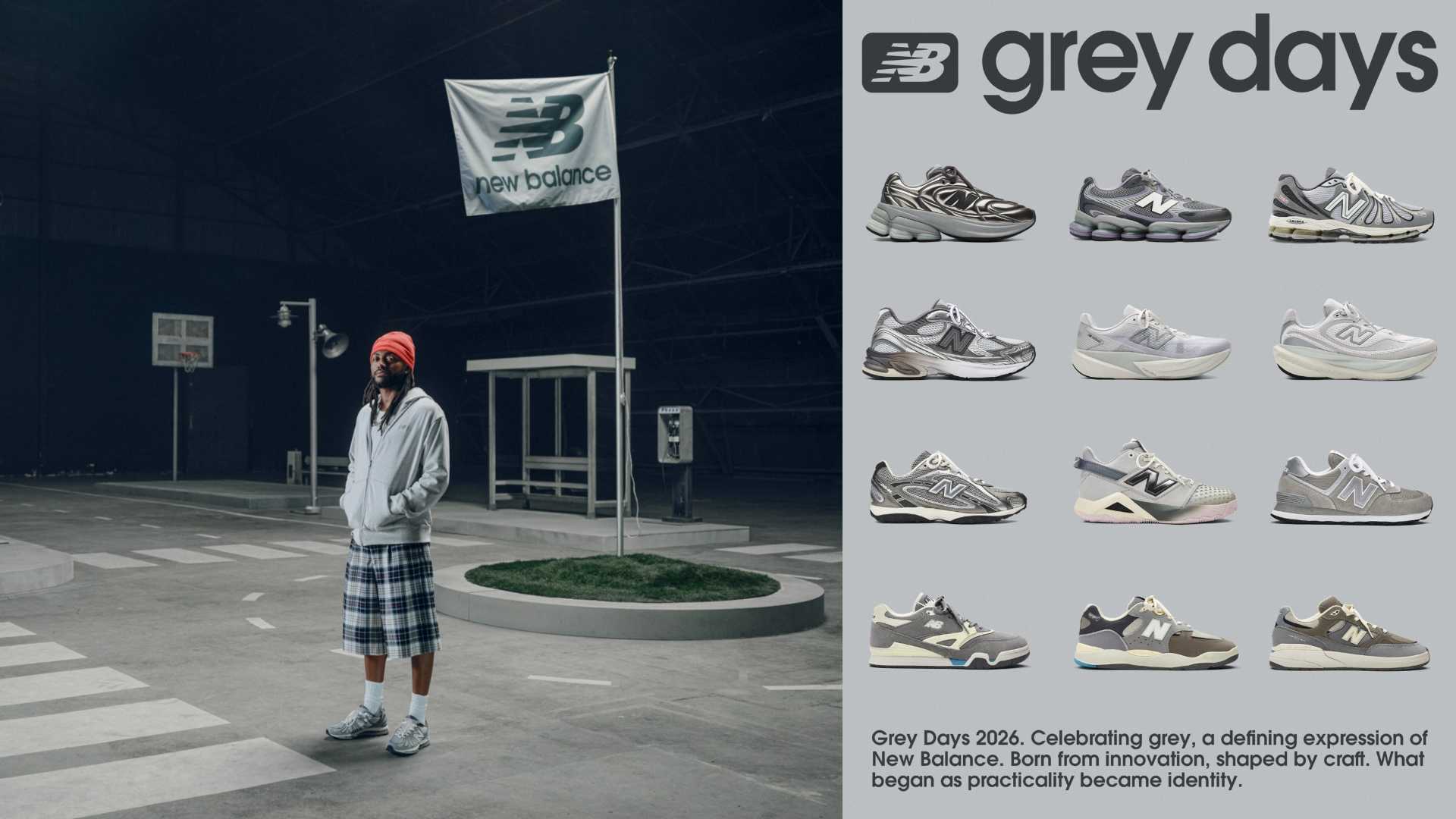 Grey Days 2026: New Balance celebra su legado con una campaña global
