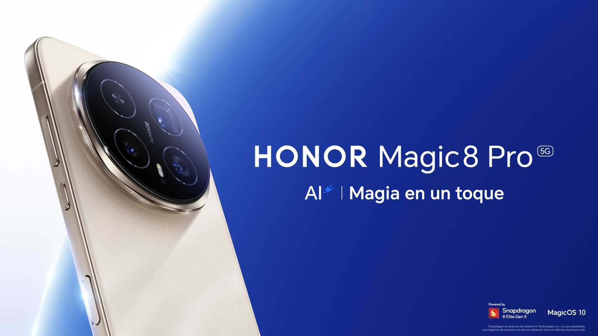 HONOR Magic8 Pro llega a Perú con IA avanzada