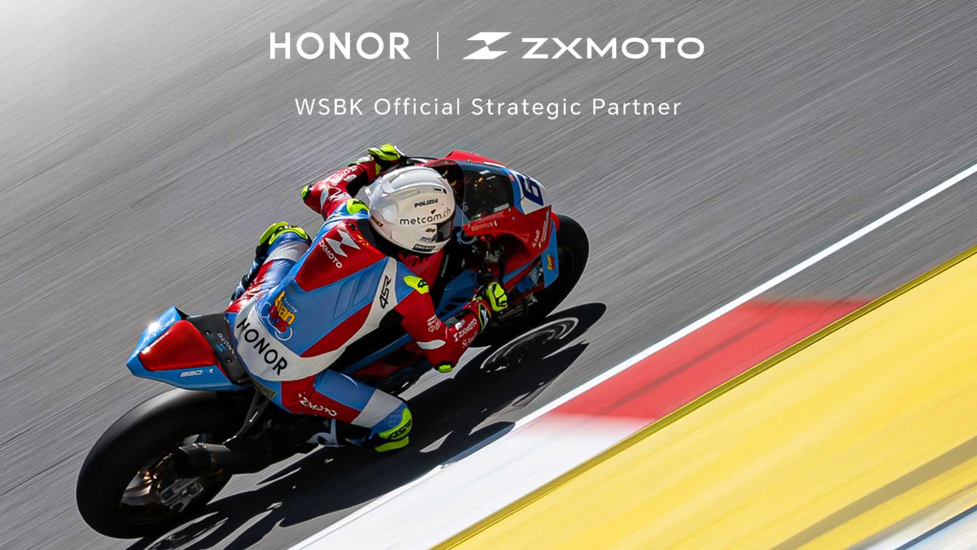 HONOR impulsa alianza tech con ZXMOTO para WSBK 2026