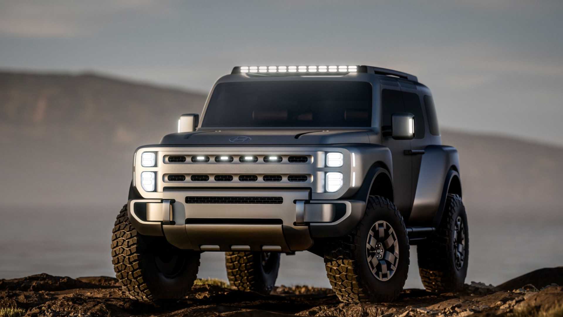 Hyundai revela Boulder Concept con diseño tech para pickups