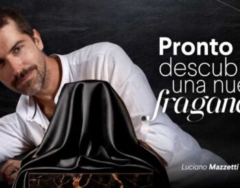 Luciano Mazzetti prepara el lanzamiento de su primera fragancia