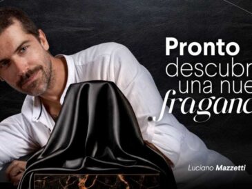 Luciano Mazzetti prepara el lanzamiento de su primera fragancia