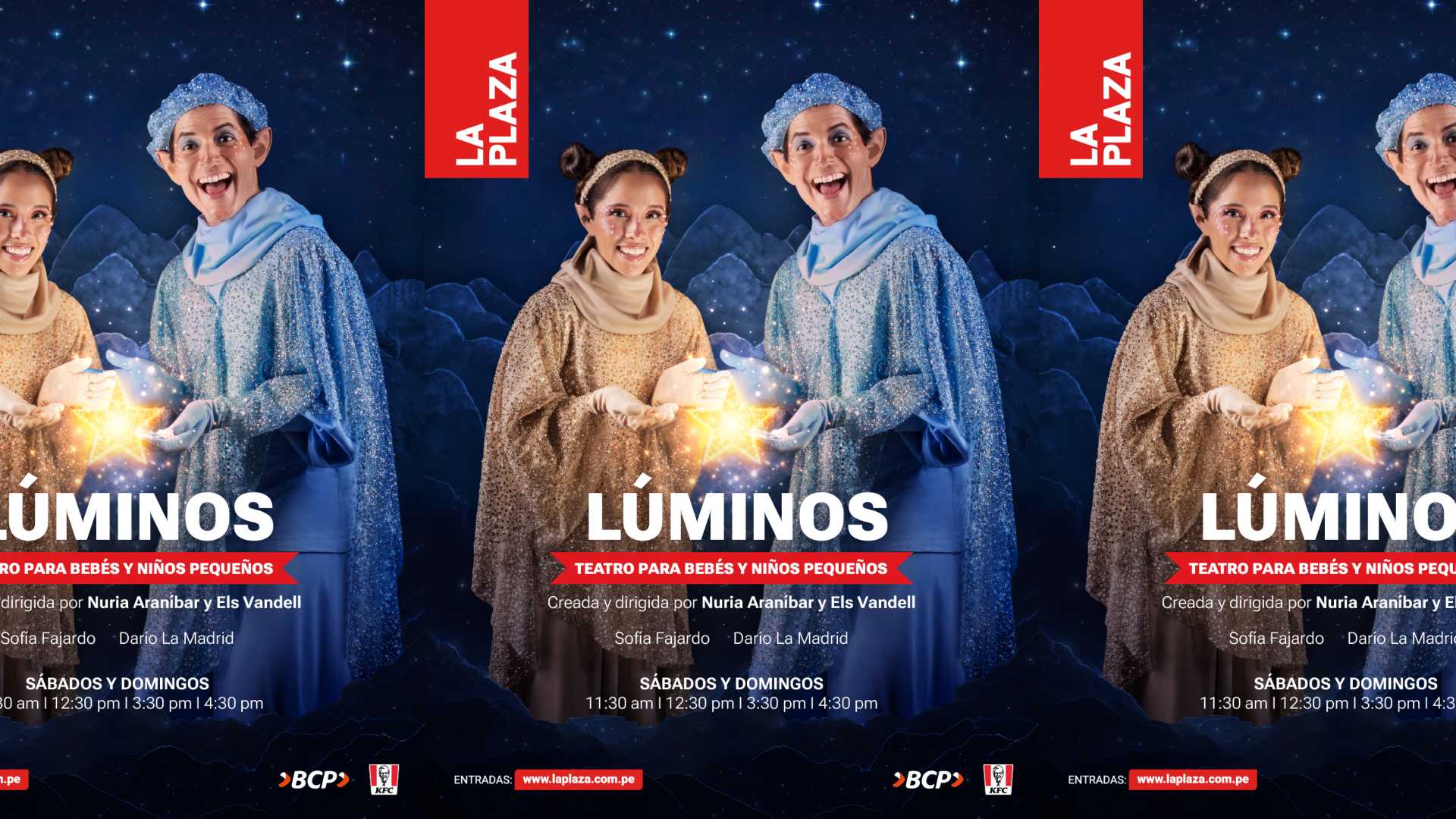 “Lúminos”: teatro sensorial para primera infancia