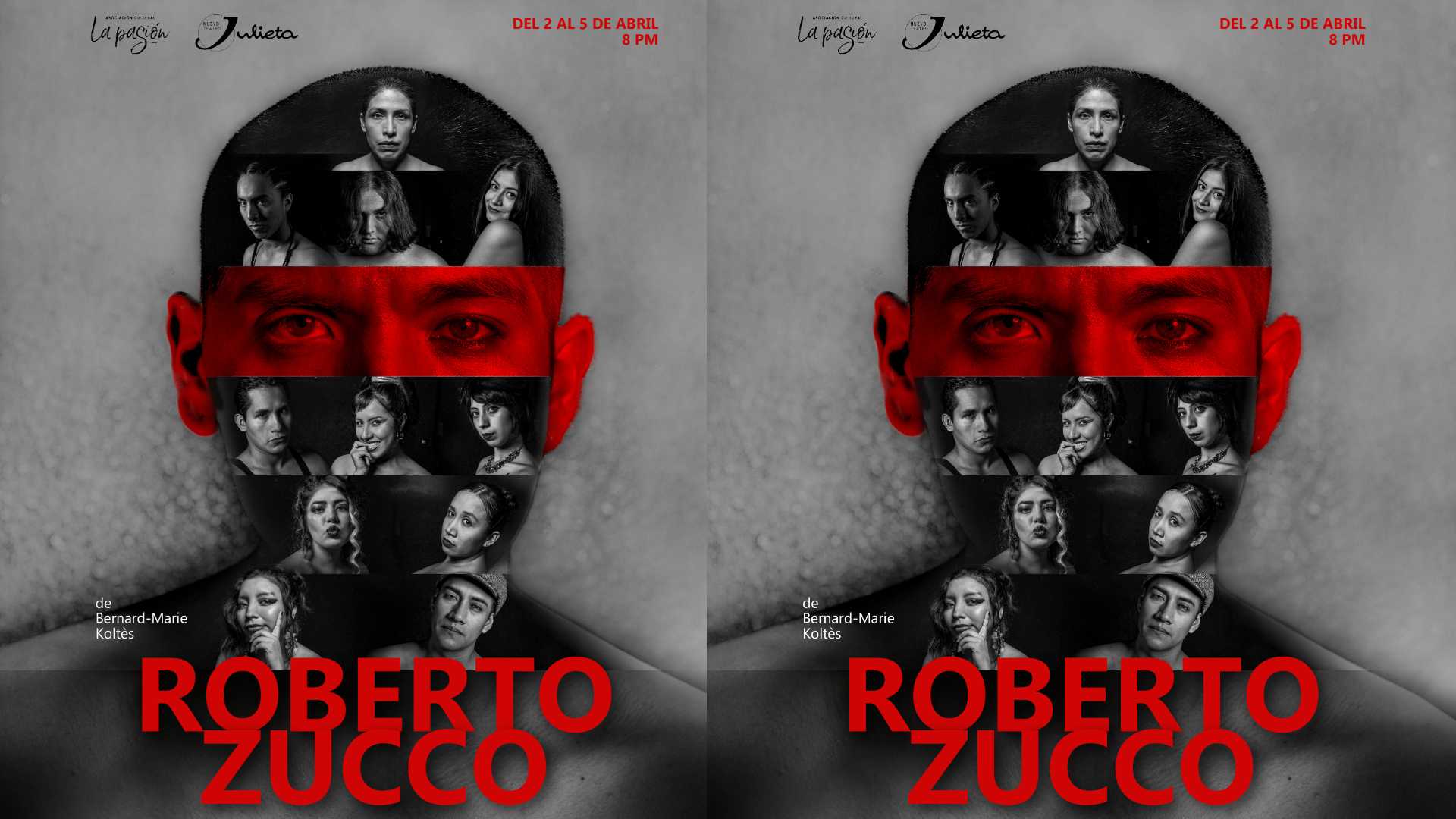 Roberto Zucco llega en abril 2026