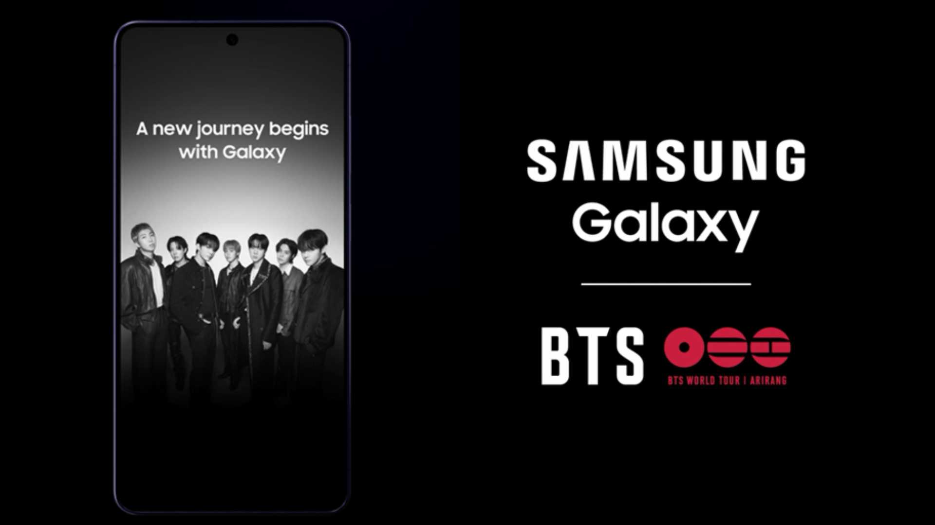 Samsung impulsa BTS WORLD TOUR ARIRANG