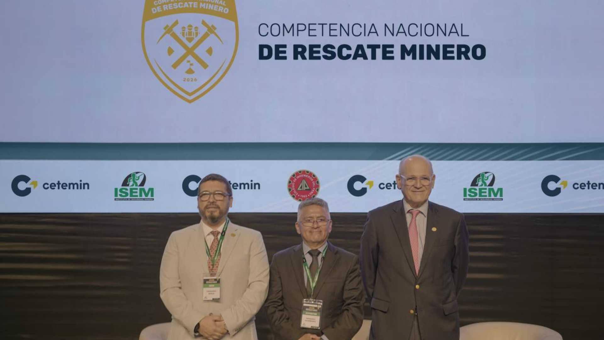 Tecnología en rescate minero: CETEMIN anuncia competencia 2026
