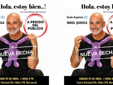 Unipersonal de Daniel Quiroga llega a Lima