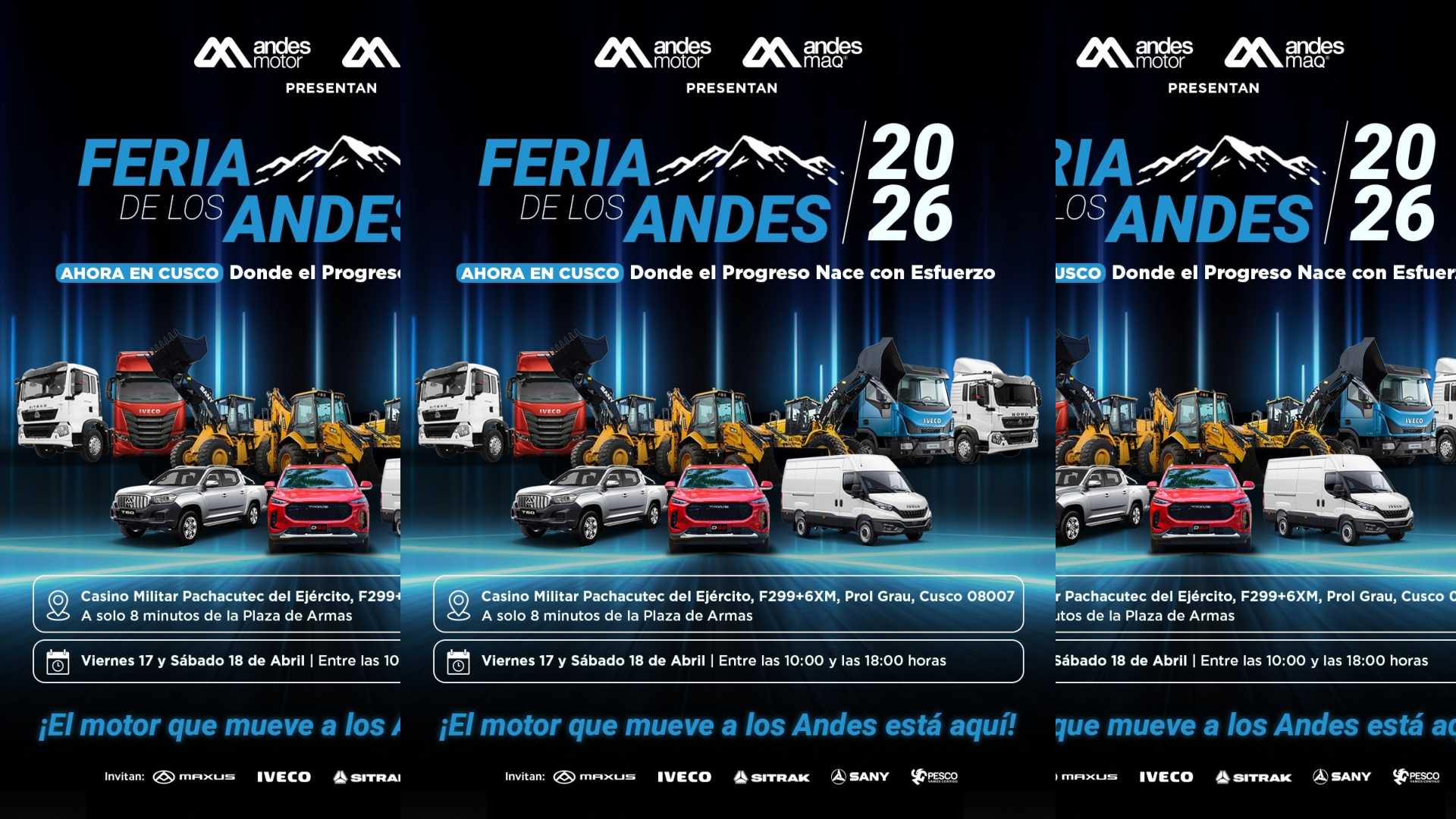 Tecnología y eficiencia: Andes Motor lleva su portafolio 2026 a Cusco