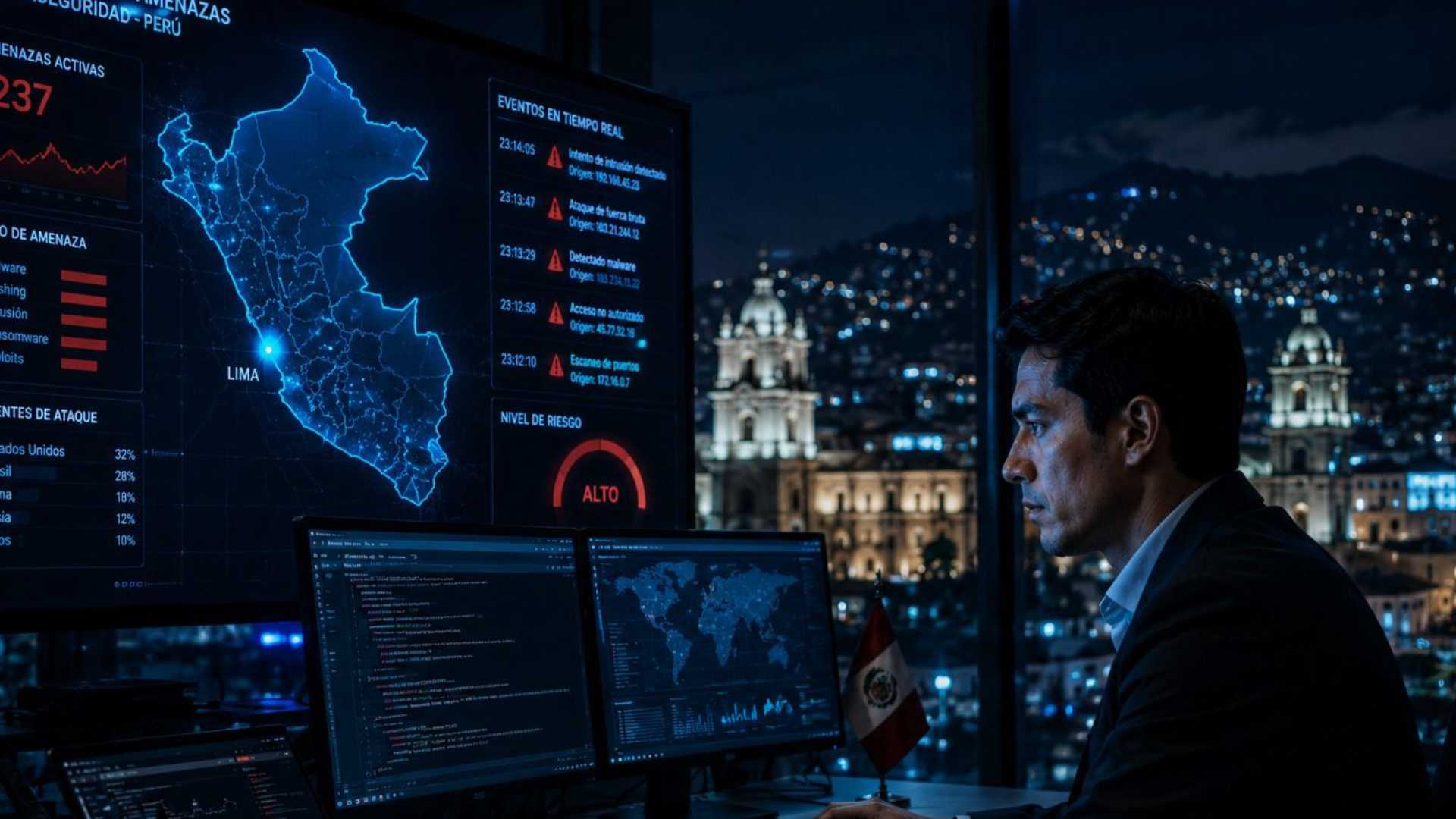 5 amenazas digitales que redefinen el riesgo empresarial en Perú
