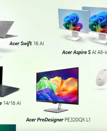 Acer gana iF Design Awards 2026 con laptops AI ultradelgadas