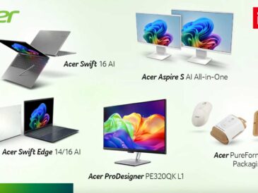 Acer gana iF Design Awards 2026 con laptops AI ultradelgadas