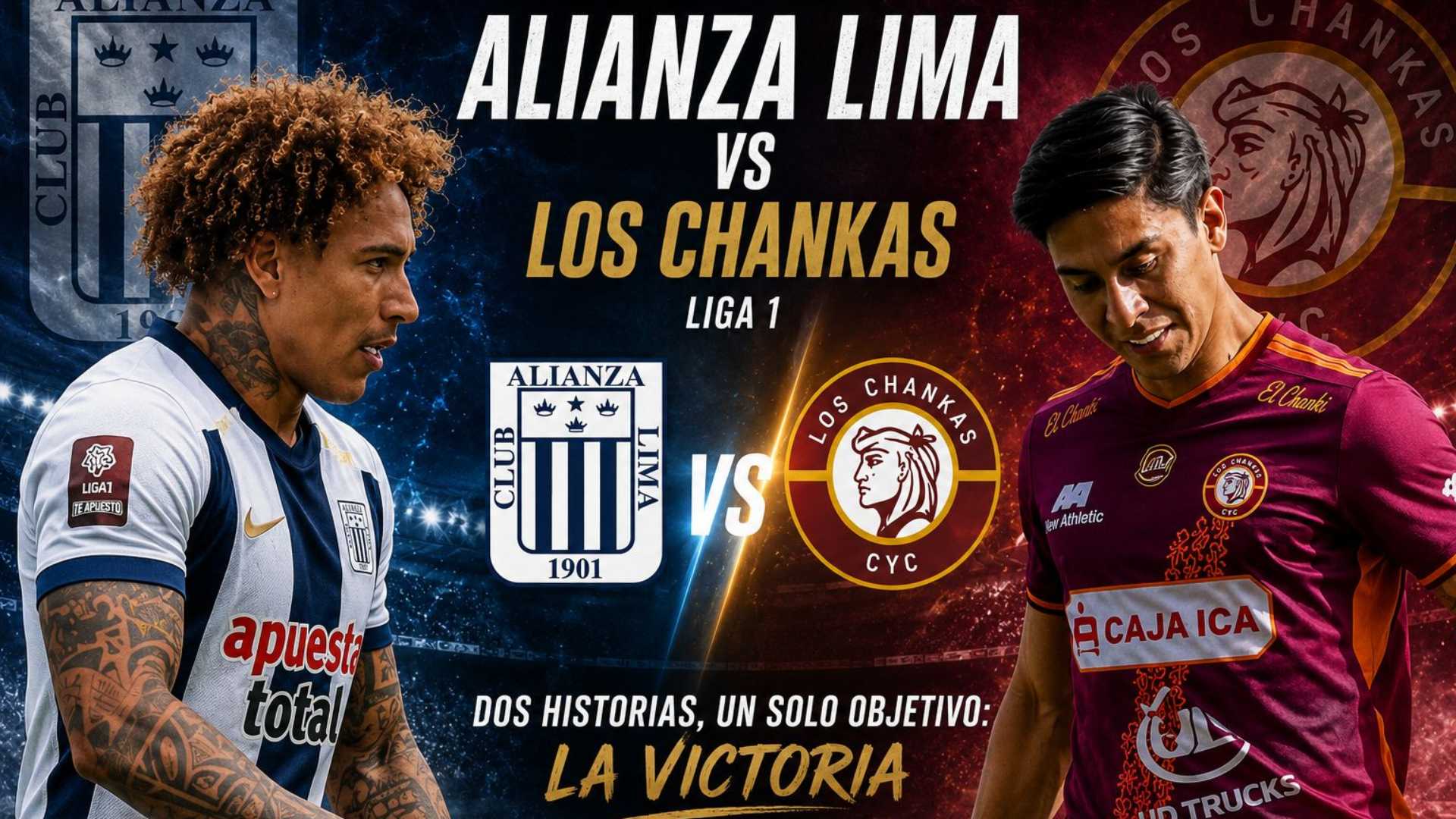 Alianza Lima vs. Los Chankas define el Apertura 2026