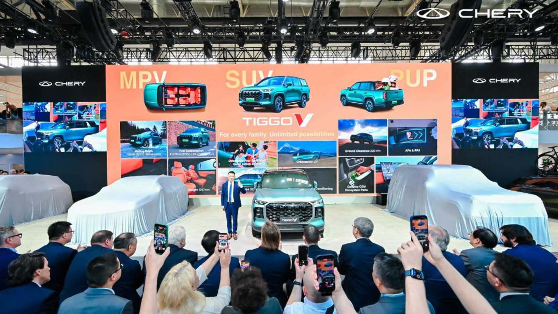 Chery impulsa movilidad inteligente con la nueva TIGGO V