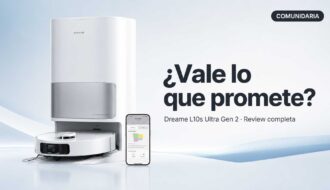 Dreame L10s Ultra Gen 2 en uso real con estación automática activa