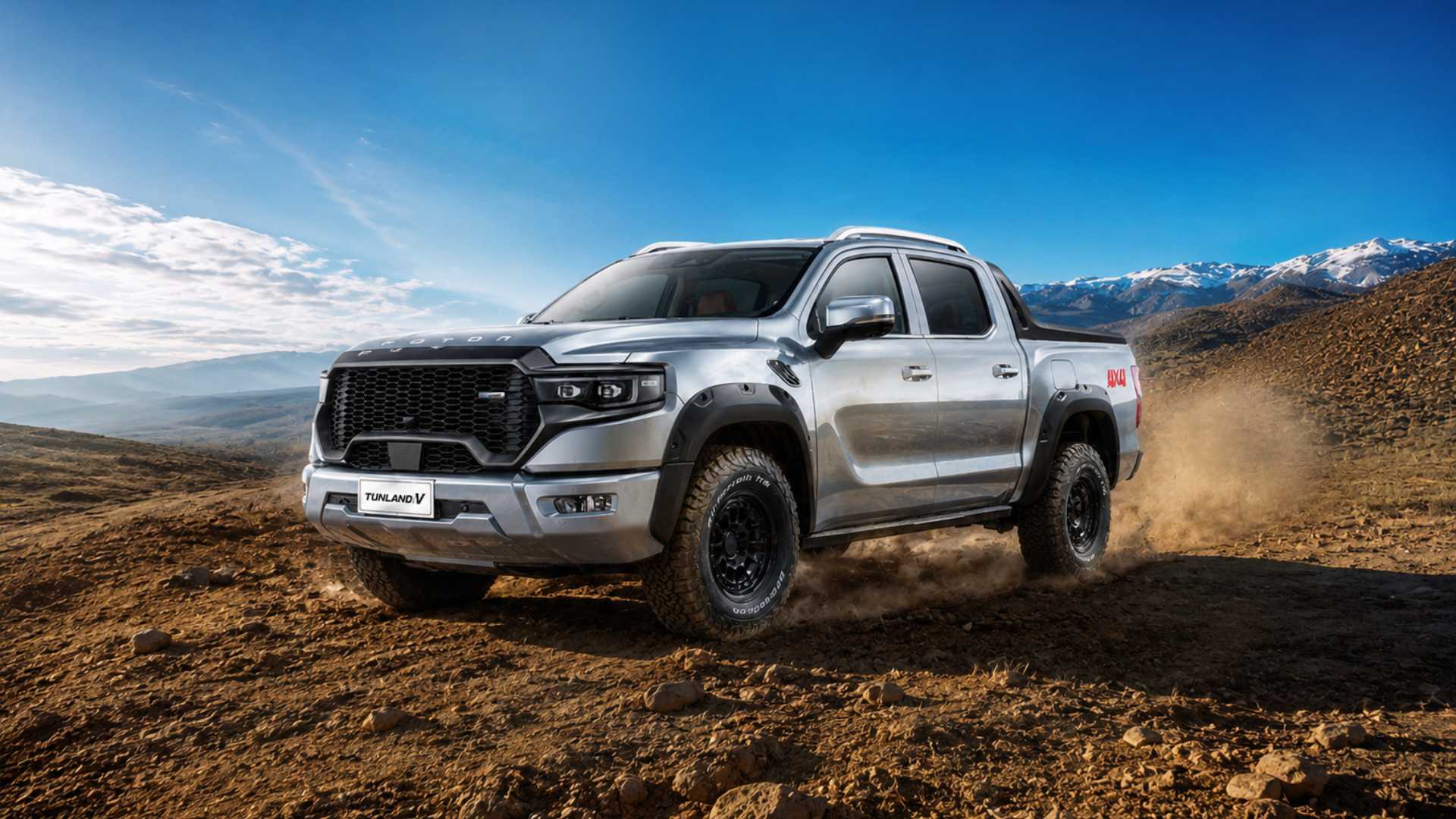 FOTON Tunland V: pickup 4x4 con tecnología avanzada y cabina inteligente