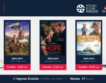Festival de Cine Noruego 2026 llega al Teatro Municipal de Surco