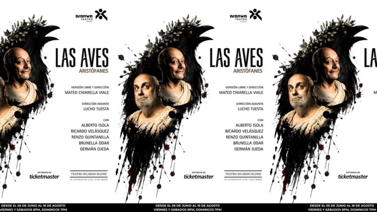 Las Aves: la sátira clásica de Aristófanes llega al Teatro Ricardo Blume