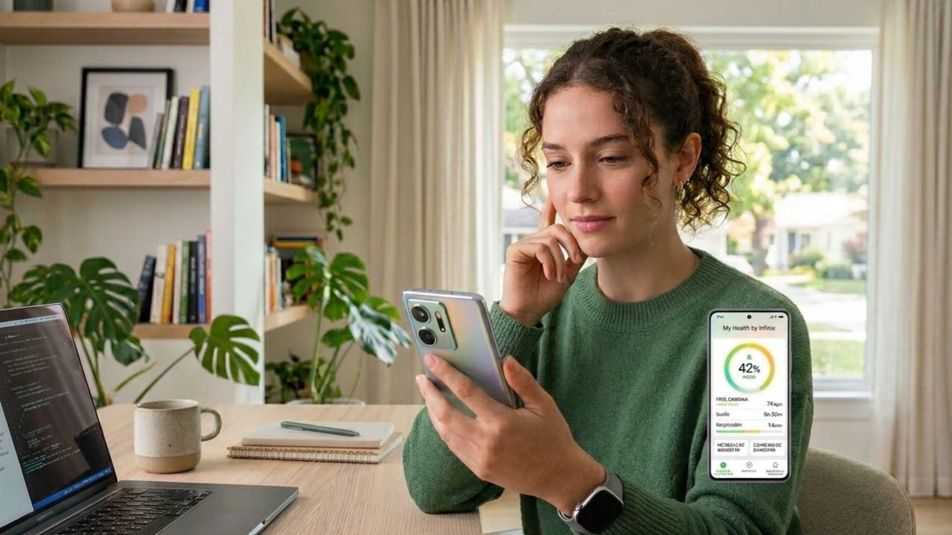 Monitoreo de salud desde el Infinix NOTE 60 Pro
