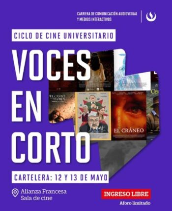 Muestra “Voces en corto 2026” reúne nuevos cortometrajes peruanos