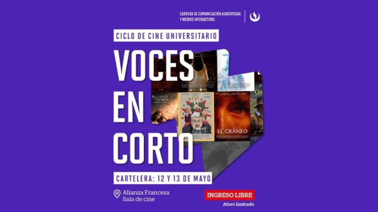 Muestra “Voces en corto 2026” reúne nuevos cortometrajes peruanos
