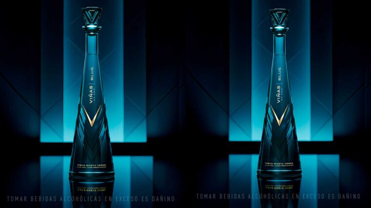 Pisco Blue: la nueva apuesta ultra lujo de Viñas de Oro
