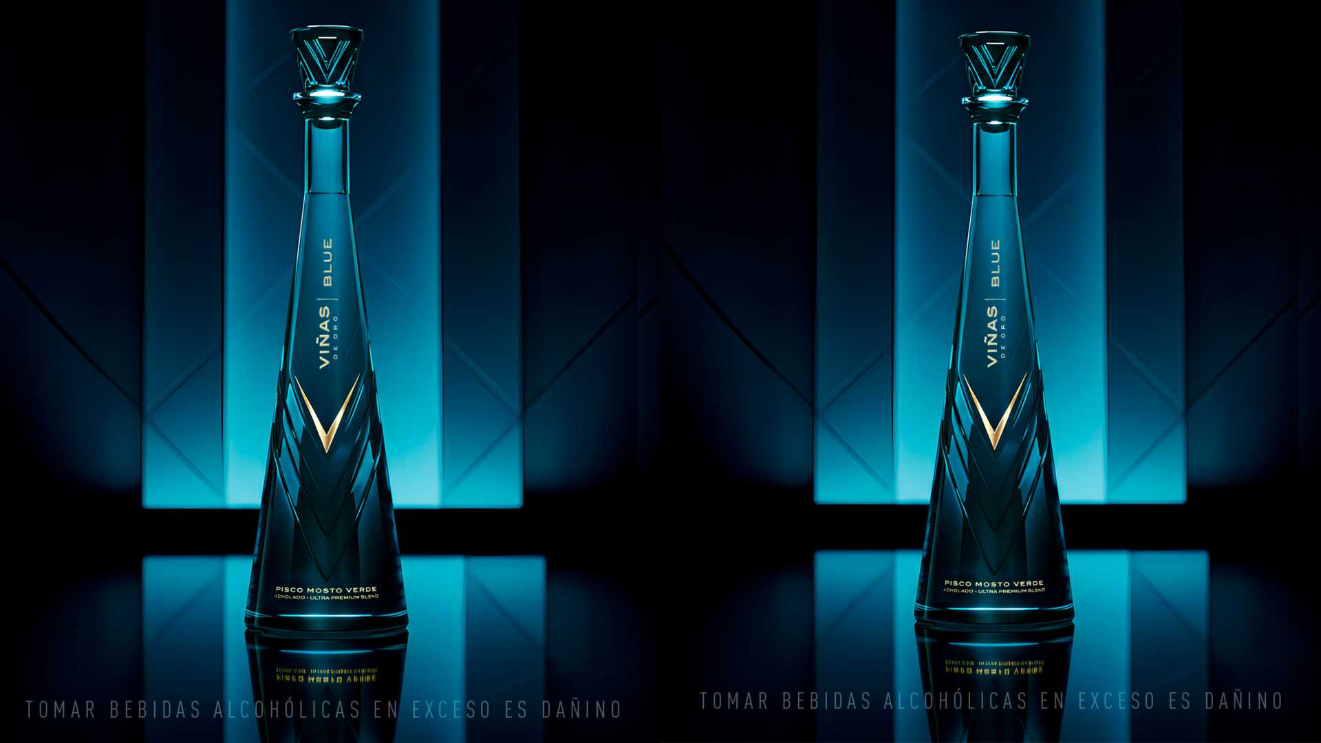 Pisco Blue: la nueva apuesta ultra lujo de Viñas de Oro