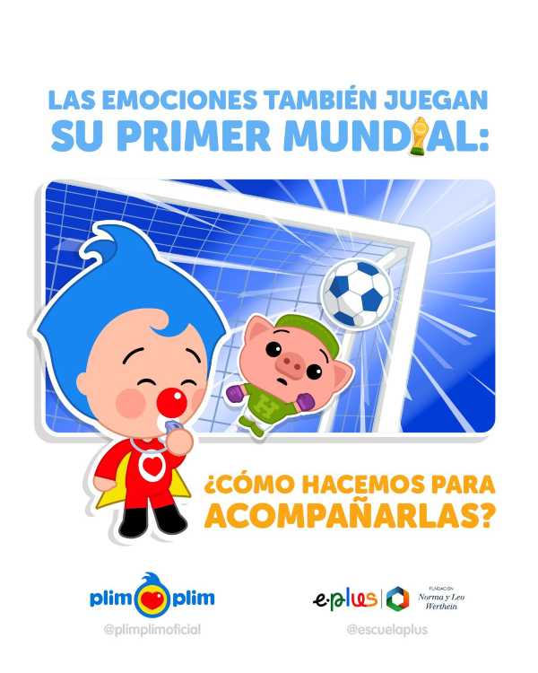 Plim Plim lanza contenidos digitales por el Mundial 2026 en Escuela Plus