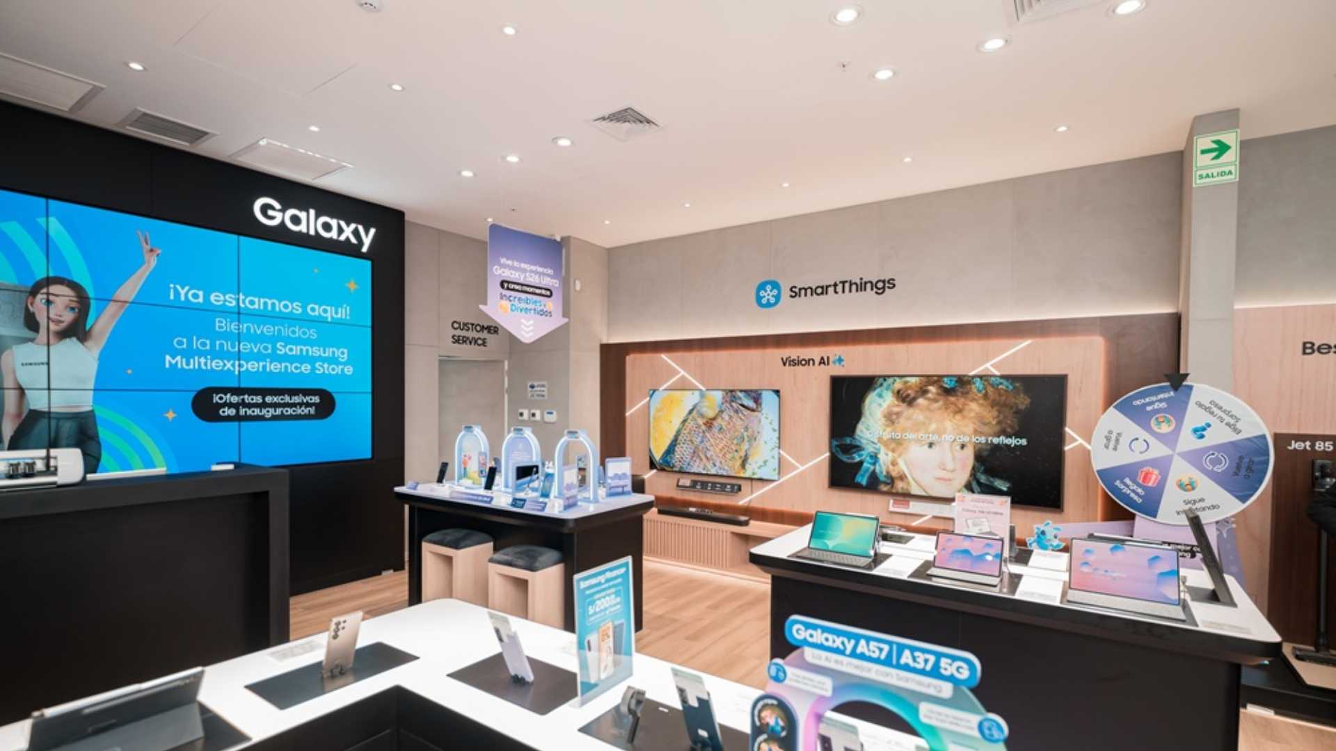 Samsung abre tienda multiexperiencia con IA en Ica