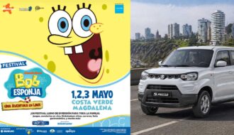 Suzuki Perú se suma al Festival de Bob Esponja y sorteará un S‑Presso AMT