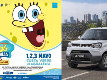 Suzuki Perú se suma al Festival de Bob Esponja y sorteará un S‑Presso AMT