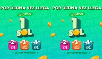 Tottus impulsa compras digitales con última edición “A 1 Sol”