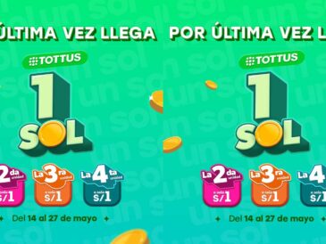 Tottus impulsa compras digitales con última edición “A 1 Sol”