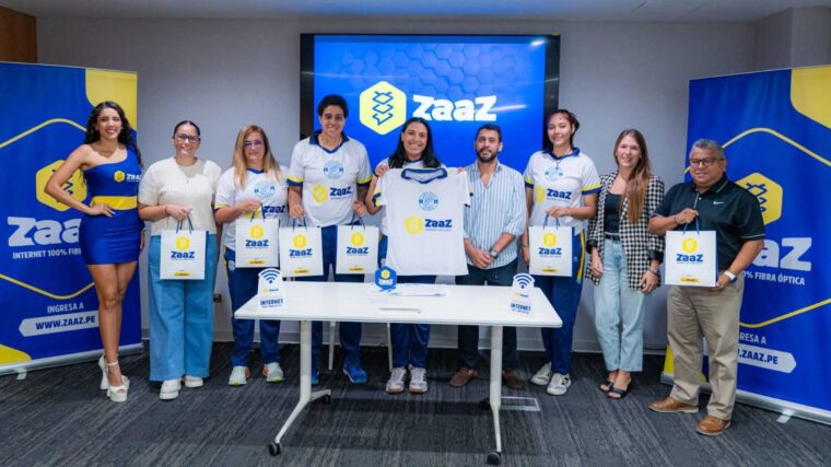 ZAAZ impulsa el vóley peruano con alianza digital junto a Atenea