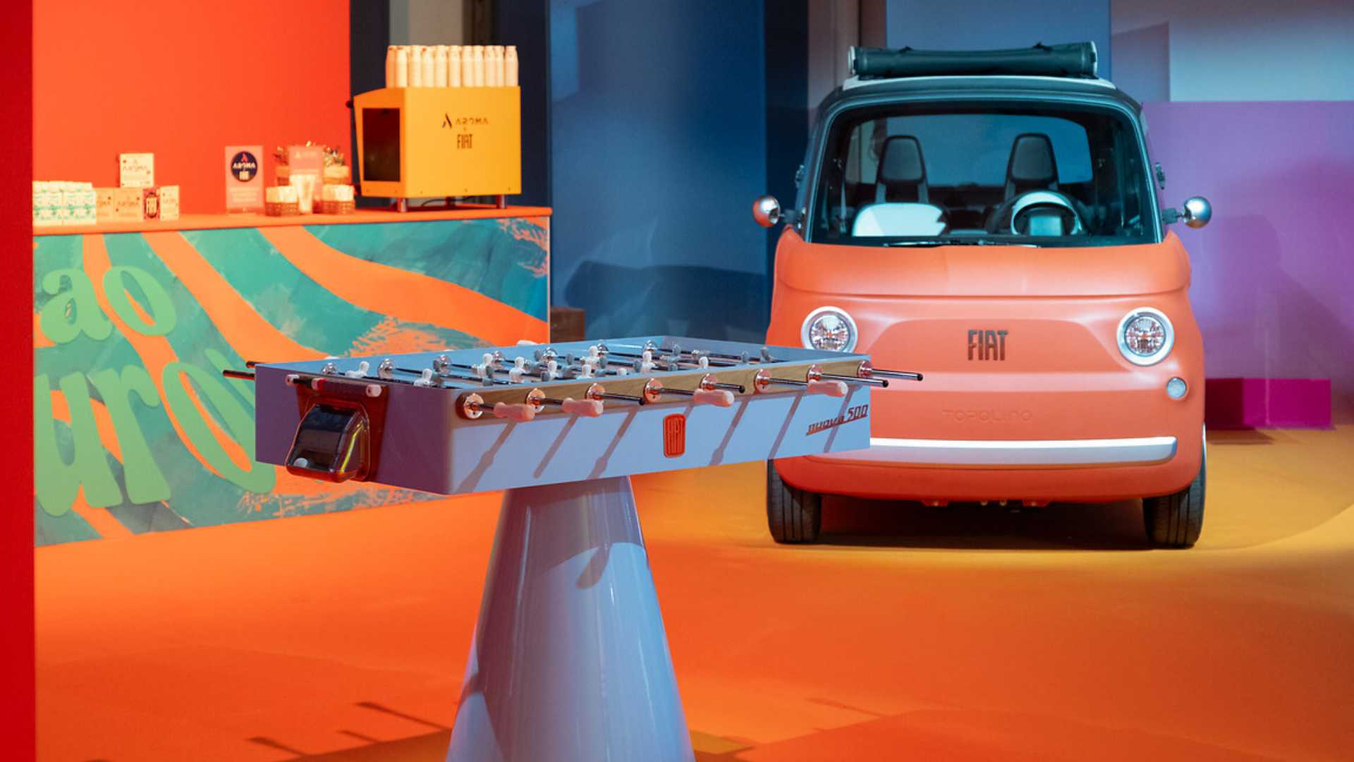 FIAT impulsa diseño italiano con experiencias creativas