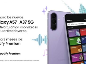 Galaxy A57 y A37: batería de 2 días y carga rápida