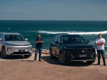Geely EX5 EM-i muestra eficiencia híbrida en ruta Lima–Santiago