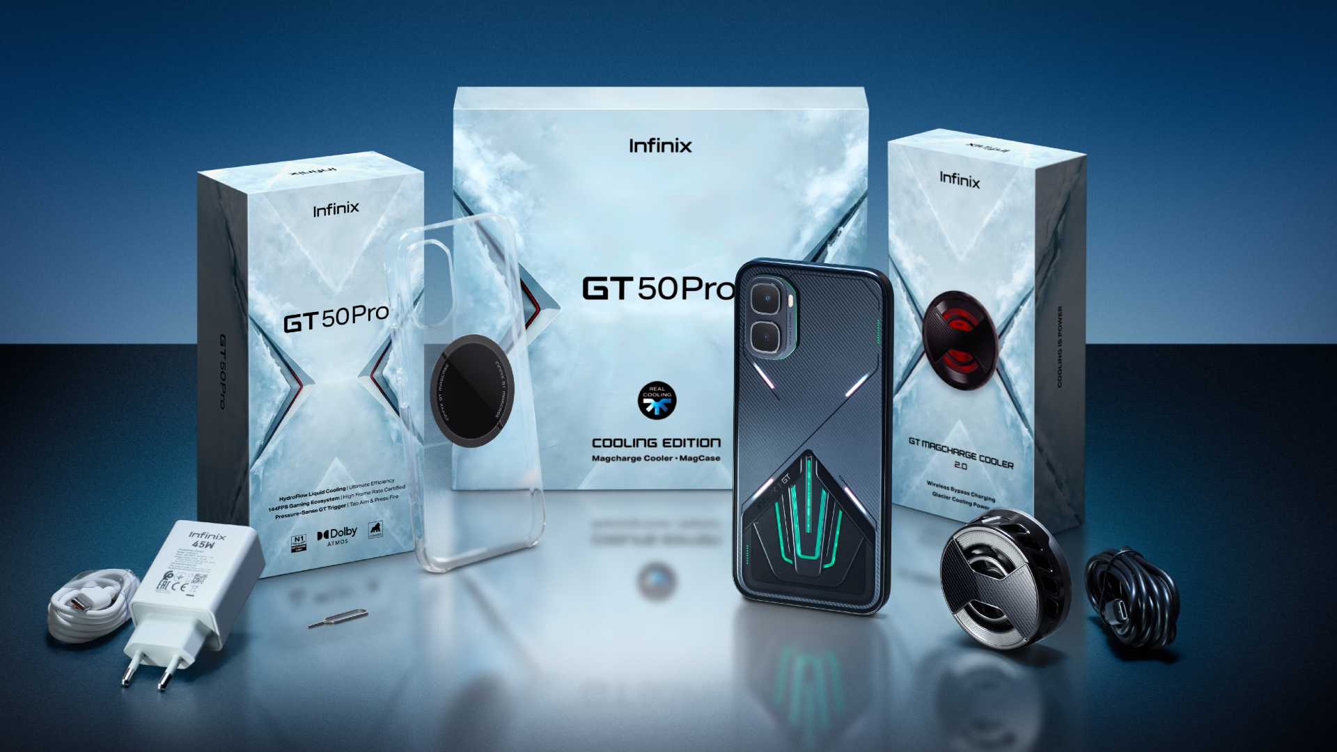 Infinix GT 50 Pro llega a Perú con refrigeración líquida visible